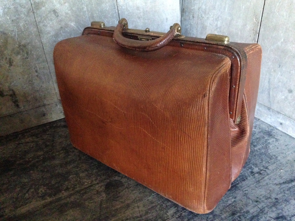 Antique Gladstone bag Etsy