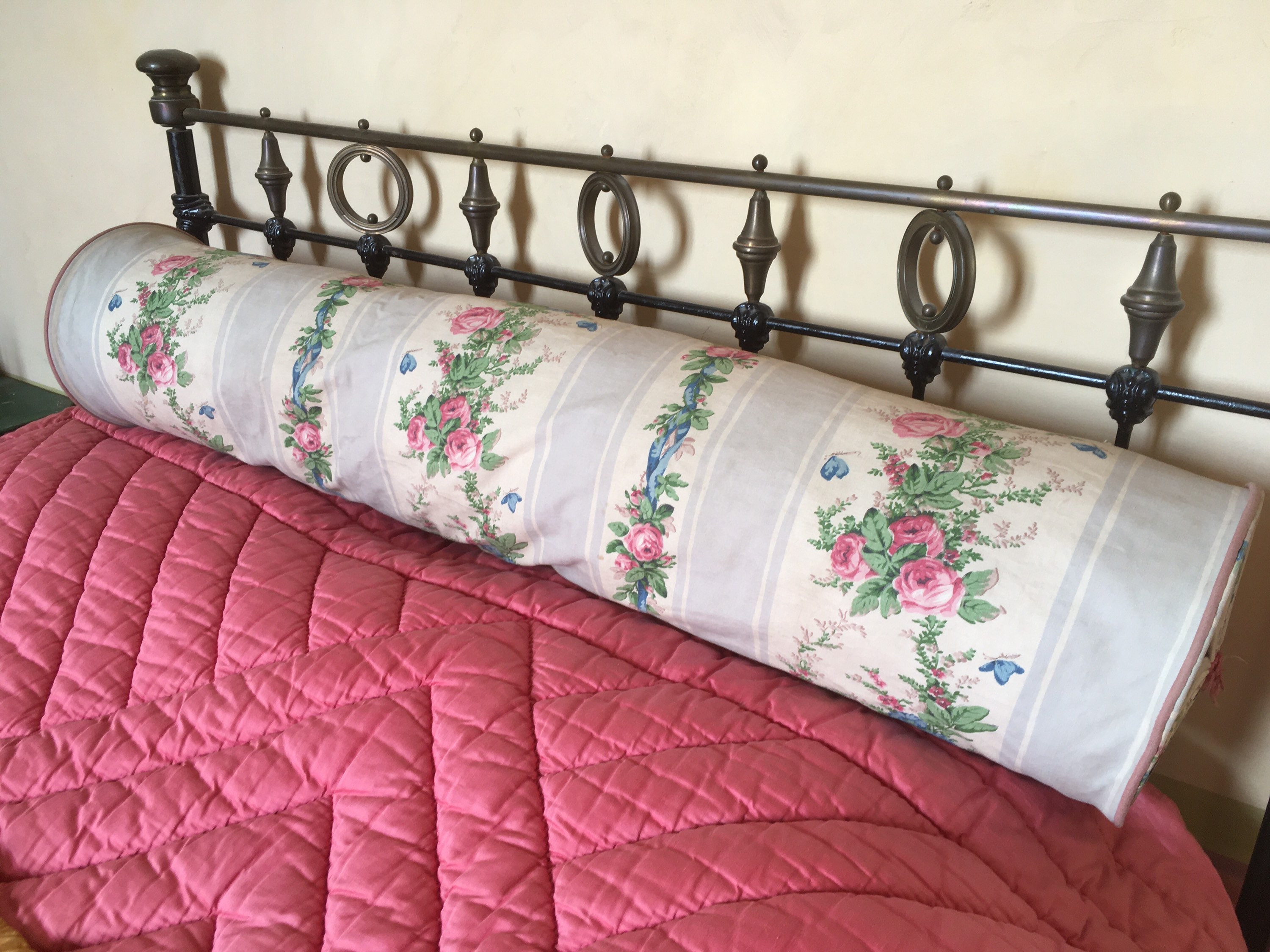 Old French Bolster Cover Etsy