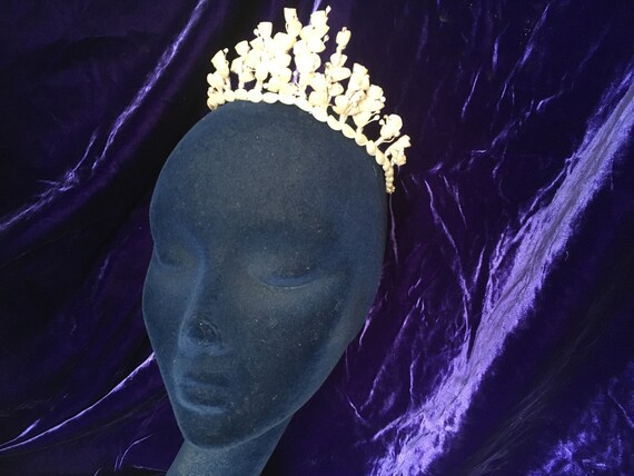 Antique wedding tiara - image 3
