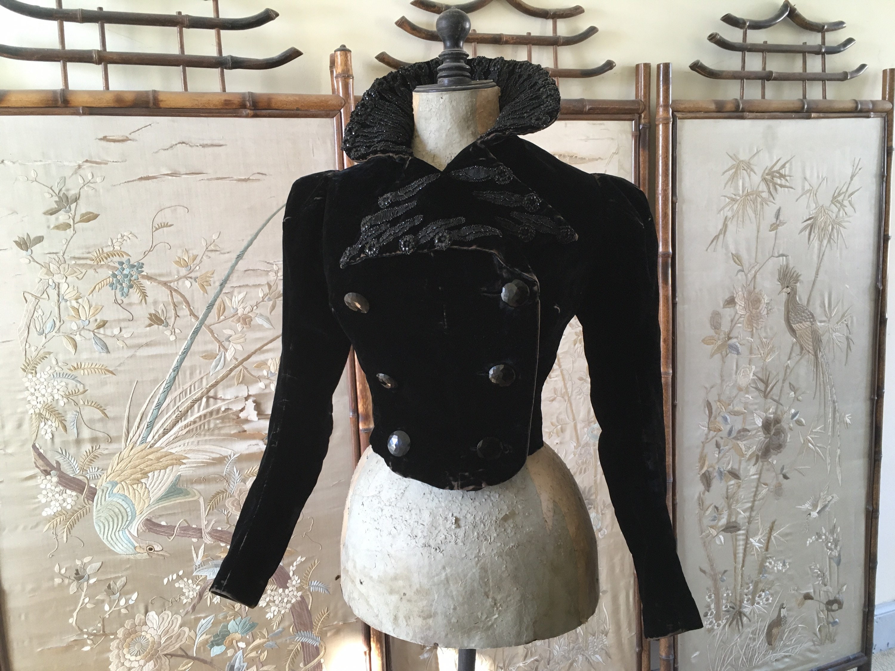 1890s Jacket - Etsy 激安特販 jacket handmade antique 【1890s貴重】French その他