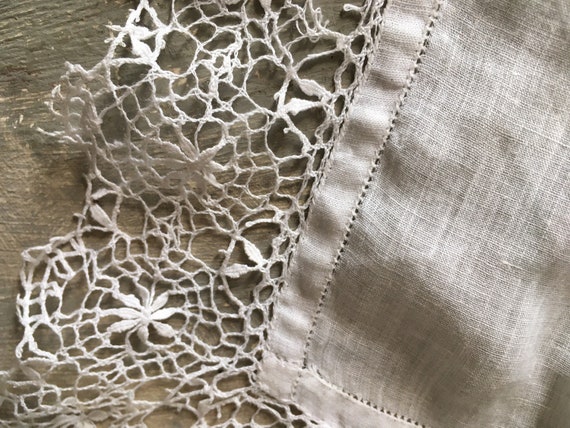 Antique wedding handkerchief - image 5