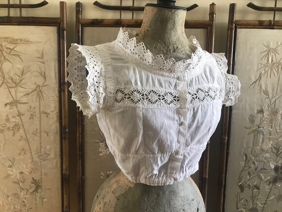 Corset Cover Bodice From the 1900s - Etsy