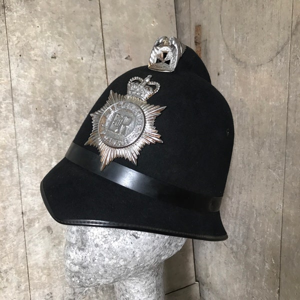 British custodian helmet with Queen Elizabeth emblem