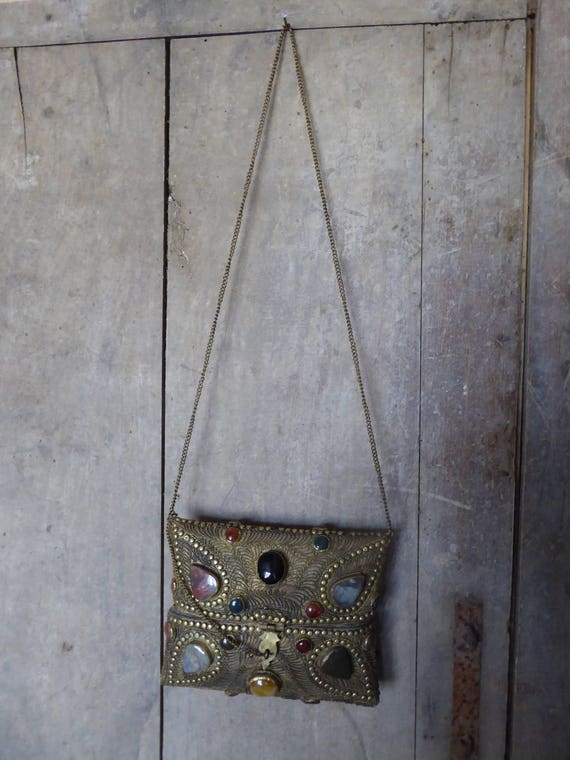 Vintage 70's evening bag - image 10