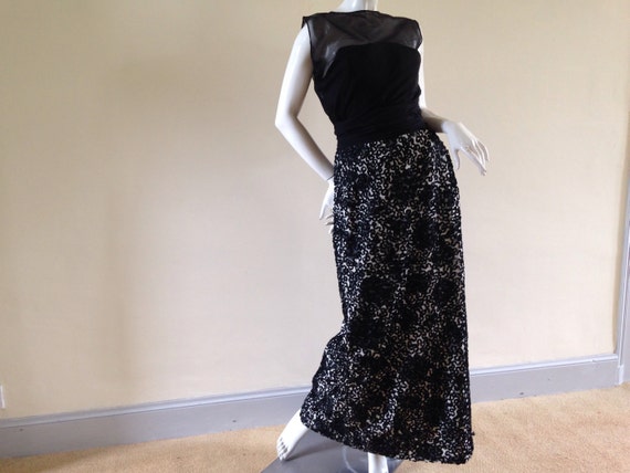 Vintage 60s evening dress
