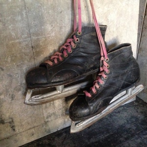 Vintage ice skates