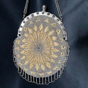 Antique beaded bag