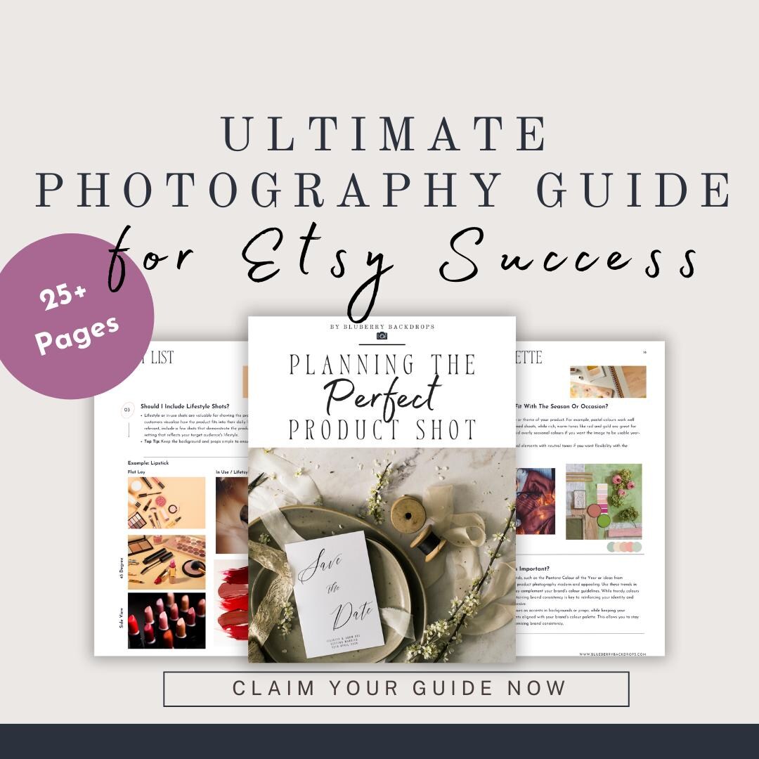 Ultimate Product Photography Guide for Etsy Success, Essential Product ...