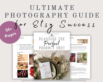 Ultimate Product Photography Guide for Etsy Success, Essential Product Photography Tips, Product Photography Tips for Small Business