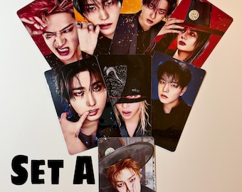 Stray Kids, run it, lomos, photocards