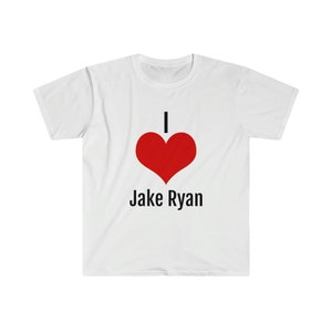 I LOVE heart Jake Ryan Softstyle T-Shirt