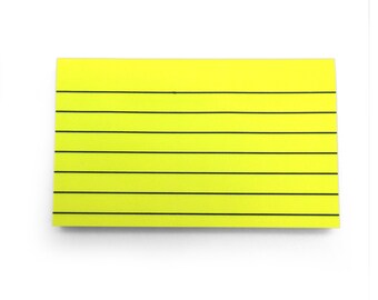 Black Sticky Note Book - UJ-A495 - IdeaStage Promotional Products