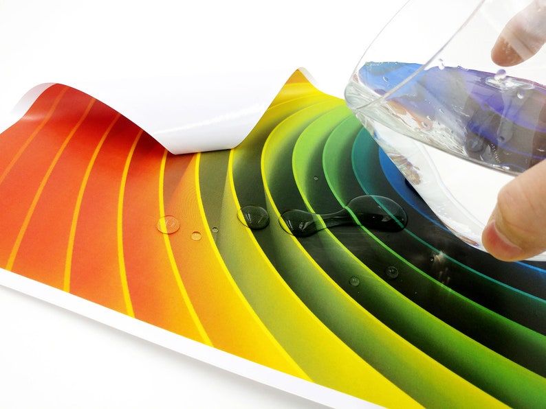 50 a4 blank sticky paper vinyl print stickers at home etsy