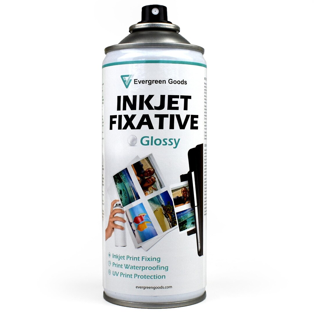 Evergreen Goods Inkjet Fixative Spray Professional Inkjet Print Fixing