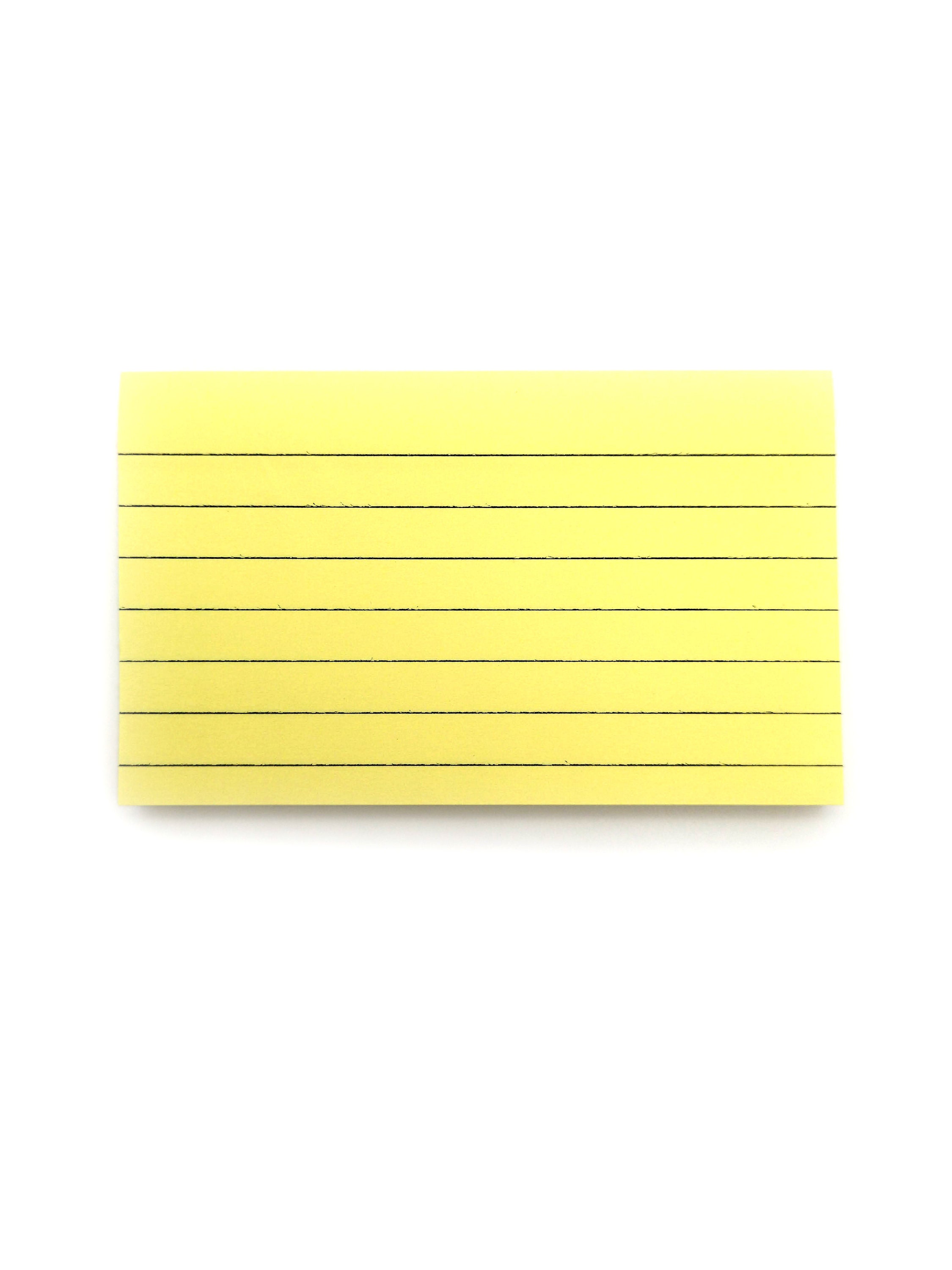 Rectangle Sticky Notes / Pastel Post It Notes / Memo Pads of 100 Pages Each  127x76mm / Great for Studying, Reminders & to Do Lists 