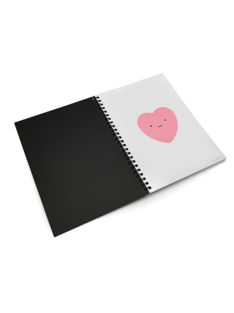 Heart Sticky Notes / Pastel Post It Notes / Memo Pads of 100 Pages Each 76x76mm / Great for Studying, Reminders & To Do Lists image 9