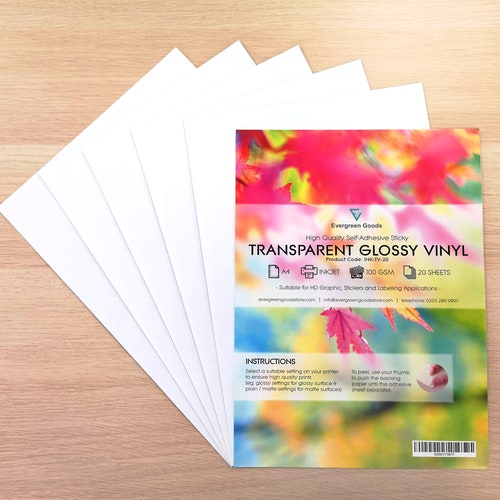 A4 sheet inkjet printer labels