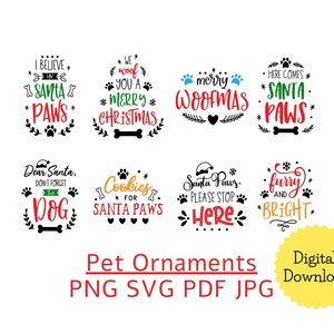 Dog Christmas SVG | Christmas Dog SVG | Dog SVG | Dog ornament Svg | Dog Quotes Svg | Funny Dog Svg | Christmas Clipart | Cut Files | Cricut