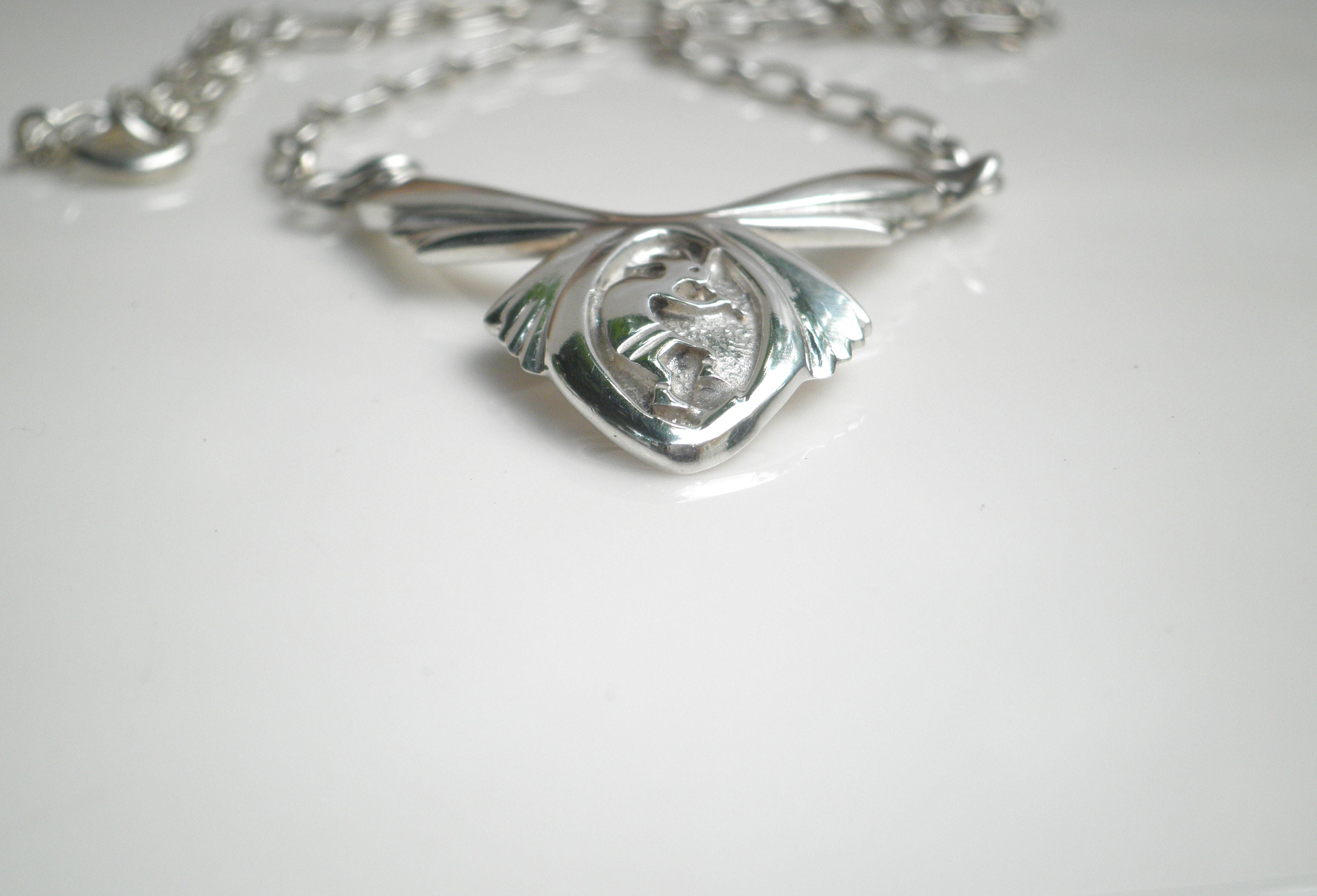 Native America Navajo Signed Ervin Hoskie Kokopelli Sterling