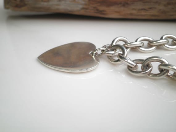 Vintage Heavy Solid 925 Sterling Silver Oval Rolo… - image 7