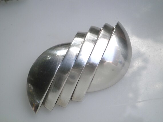 Vintage Taxco Mexico Large Abstract 925 Sterling … - image 7