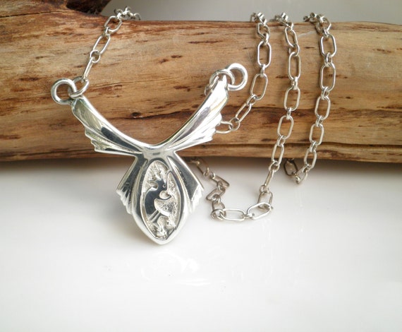 Native America Navajo Signed Ervin Hoskie Kokopelli Sterling