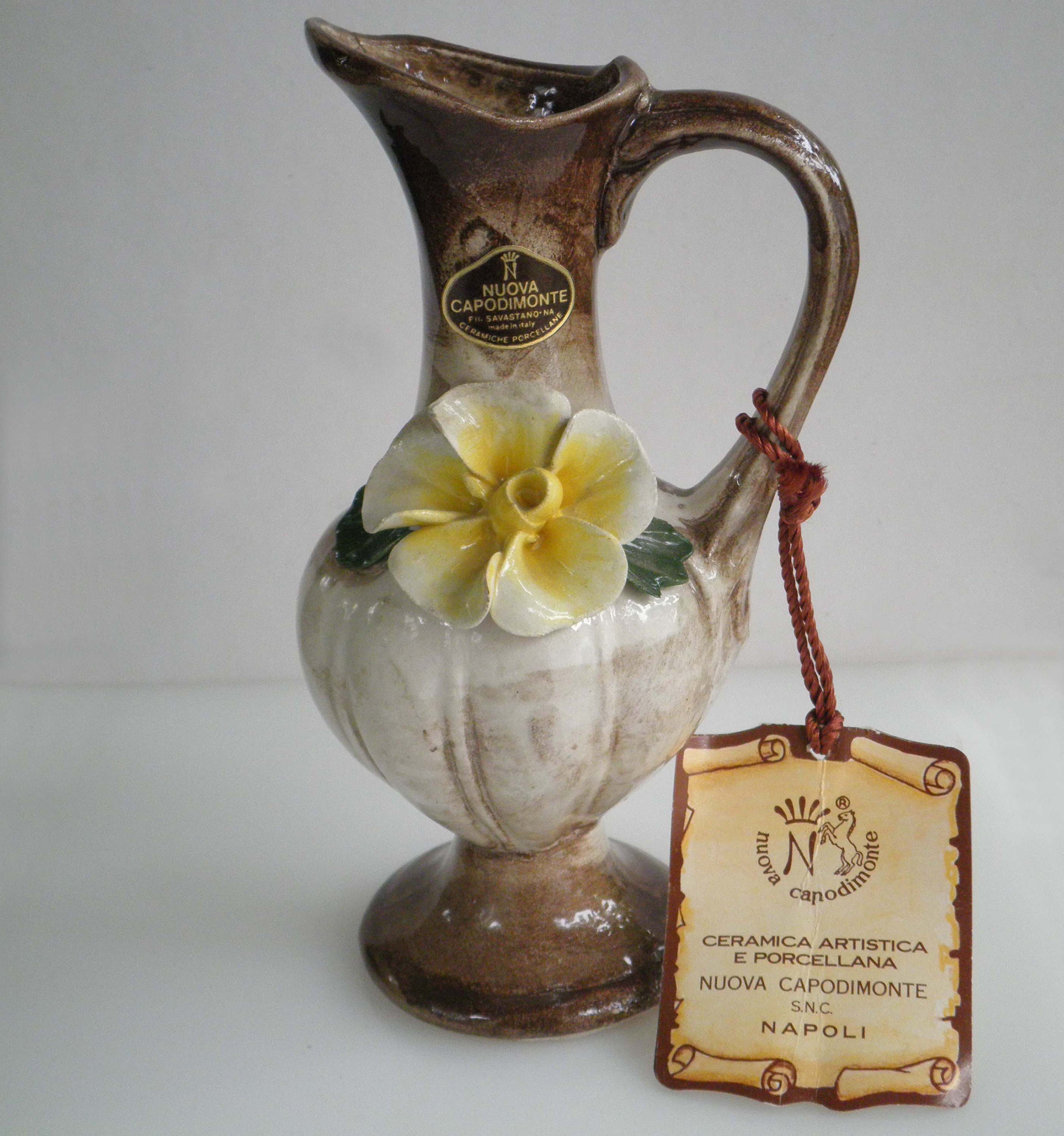Vintage Beautiful Authentic Nuova Capodimonte Napoli Italy