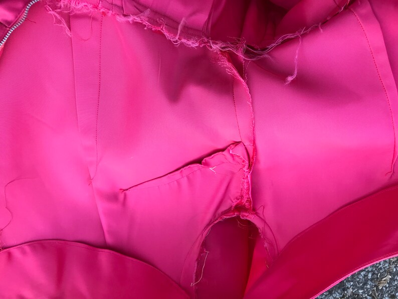 Vintage 1960s Fuchsia Pink Formal Party Dress