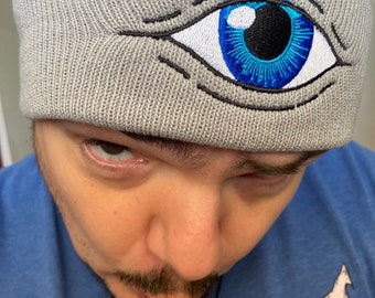 3rd/ Third eye - Embroidered Beanie