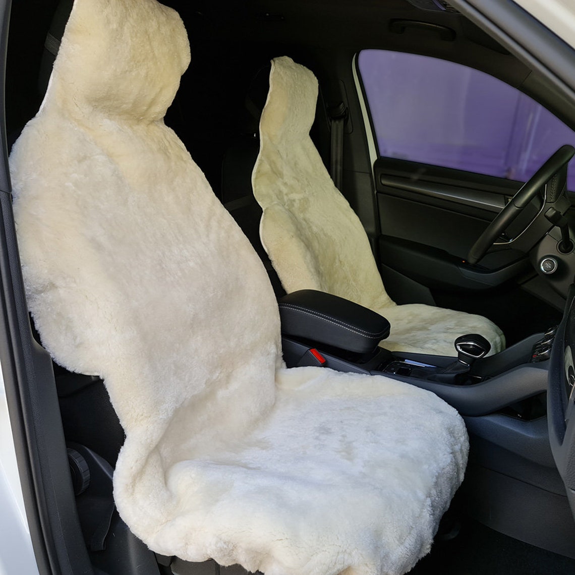 Real sheepskin fur car seats covers Car Seat Covers organic Etsy