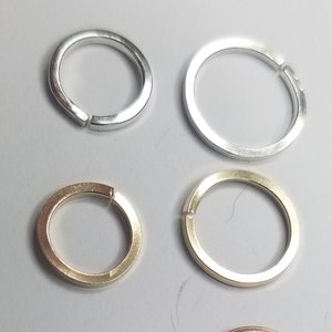 18ga Square shaped wire for Cartilage Hoop, Nose Septum, Conch, Tragus, Rook, Daith, Nose piercing, Earrings, Lip Hoop, Mini Hoop, Orbital