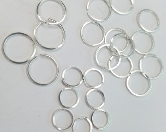 20/21 gauge Square Wire for Cartilage Hoop, Nose Septum, Conch, Tragus, Rook, Daith, Nose piercing, Earrings, Lip Hoop, Mini Hoop, Orbital