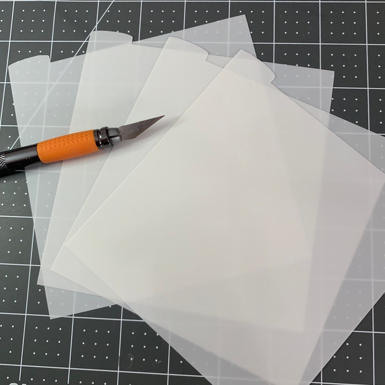 4pk Stencil Blanks Etsy