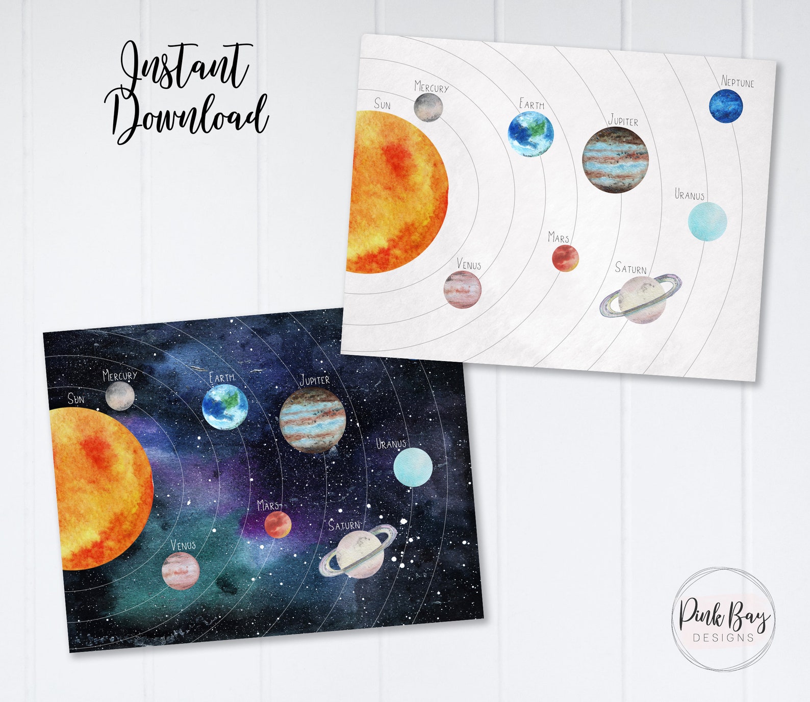 Solar System Printable Bundle Solar System Kids Activity - Etsy