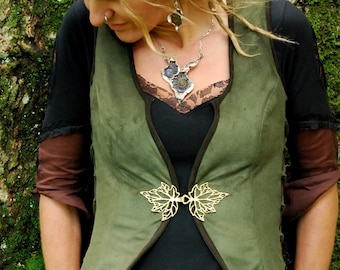 Steampunk waistcoats, Goa clothes, Boho vests, Rave wear, Fairy tops for women, Tribal clothing, Funky vest for her, Psy Festival fashion