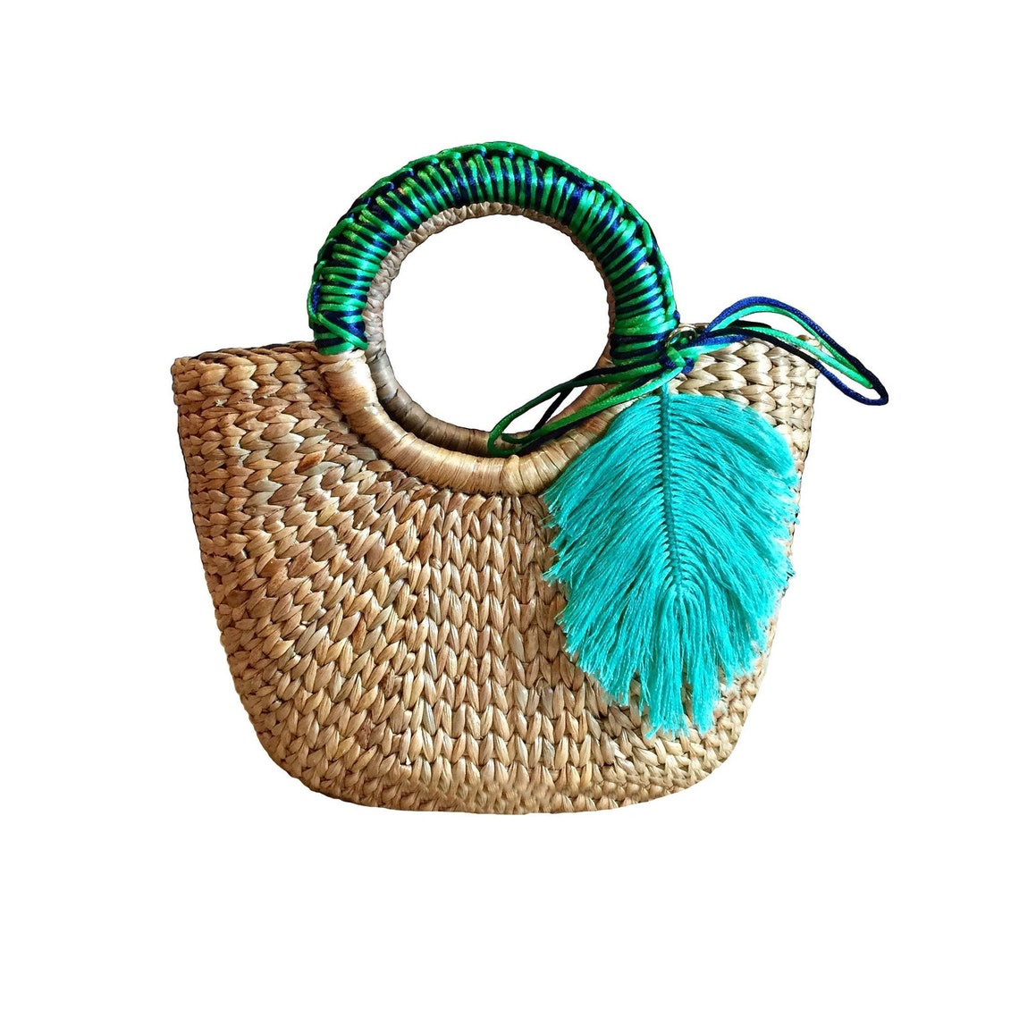 Mini Straw Bagstraw Tote Bagbeach Bag Strawstraw Market Etsy Sweden