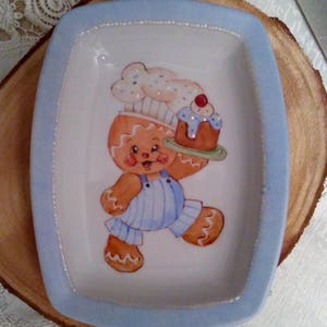 porcelain tray, hand painted image 5