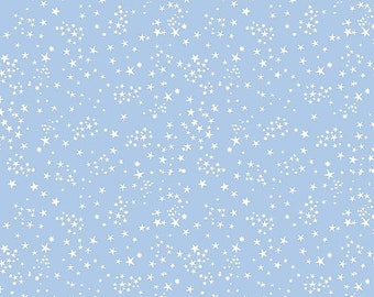 Blue Star Fabric Etsy
