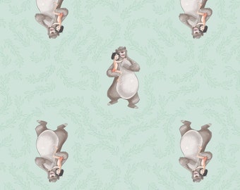 DISNEY JUNGLE BOOK TOSS FABRIC