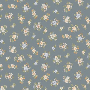 Posies Floral Fabric / Woodland Fabric / Deer Fabric / Little Forest / Dear Stella