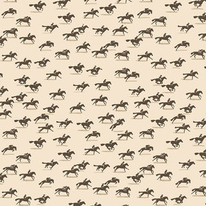 Gallop / Western Fabric / Cowboy Fabric / Horse Fabric / Wanted / Dear Stella