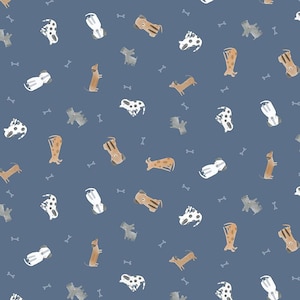 The Ultimutts Fabric / Paws and Reflect / Dog Fabric / Dear Stella Designs