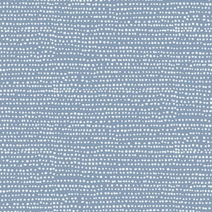 Moonscape in Denim / Blue Dot Fabric / Basics Fabric / Blue Mixer Fabric / Animal Farm / Dear Stella Designs