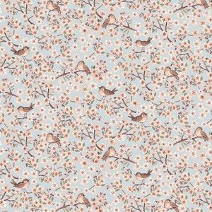 Blossoming Fabric / Bird Fabric / Woodland Fabric / Forest Dreams / Dear Stella