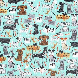 Mutt Cloud Cuddle / Dog Cloud Cuddle / Shannon Fabrics
