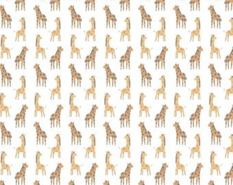 Stand Tall Giraffes Fabric / Grasslands Collection / Dear Stella Designs