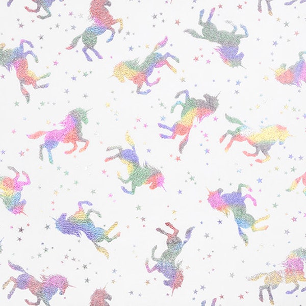 Unicorn Minky Fabric Etsy