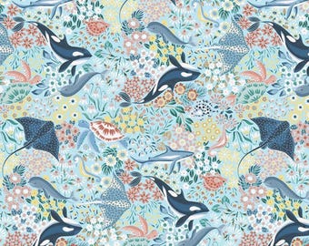 Vitamin Sea Fabric from the Wanderlust Collection by Dear Stella Designs STELLA-D3426  POOL