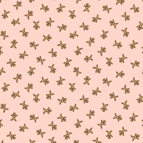 Gingerbread Man Fabric / Christmas Fabric / Nutcracker Collection / Dear Stella Designs