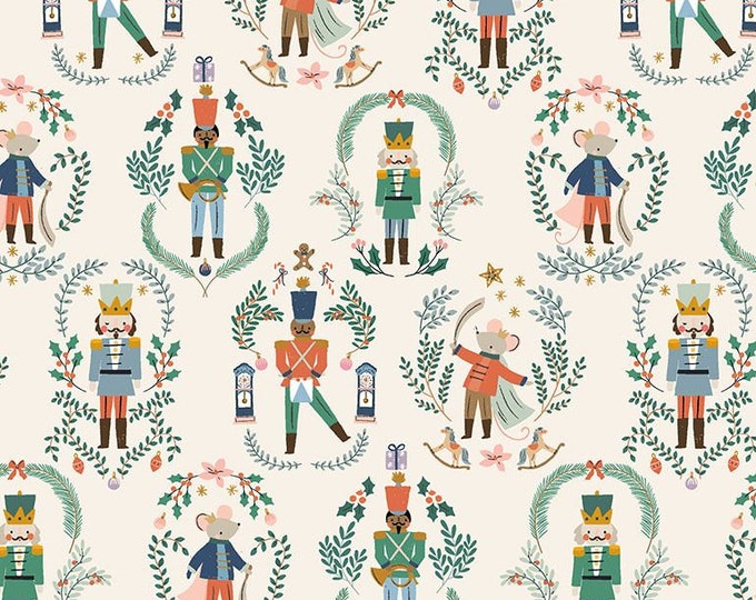Nutcracker Main Fabric / Christmas Fabric / Nutcracker Collection